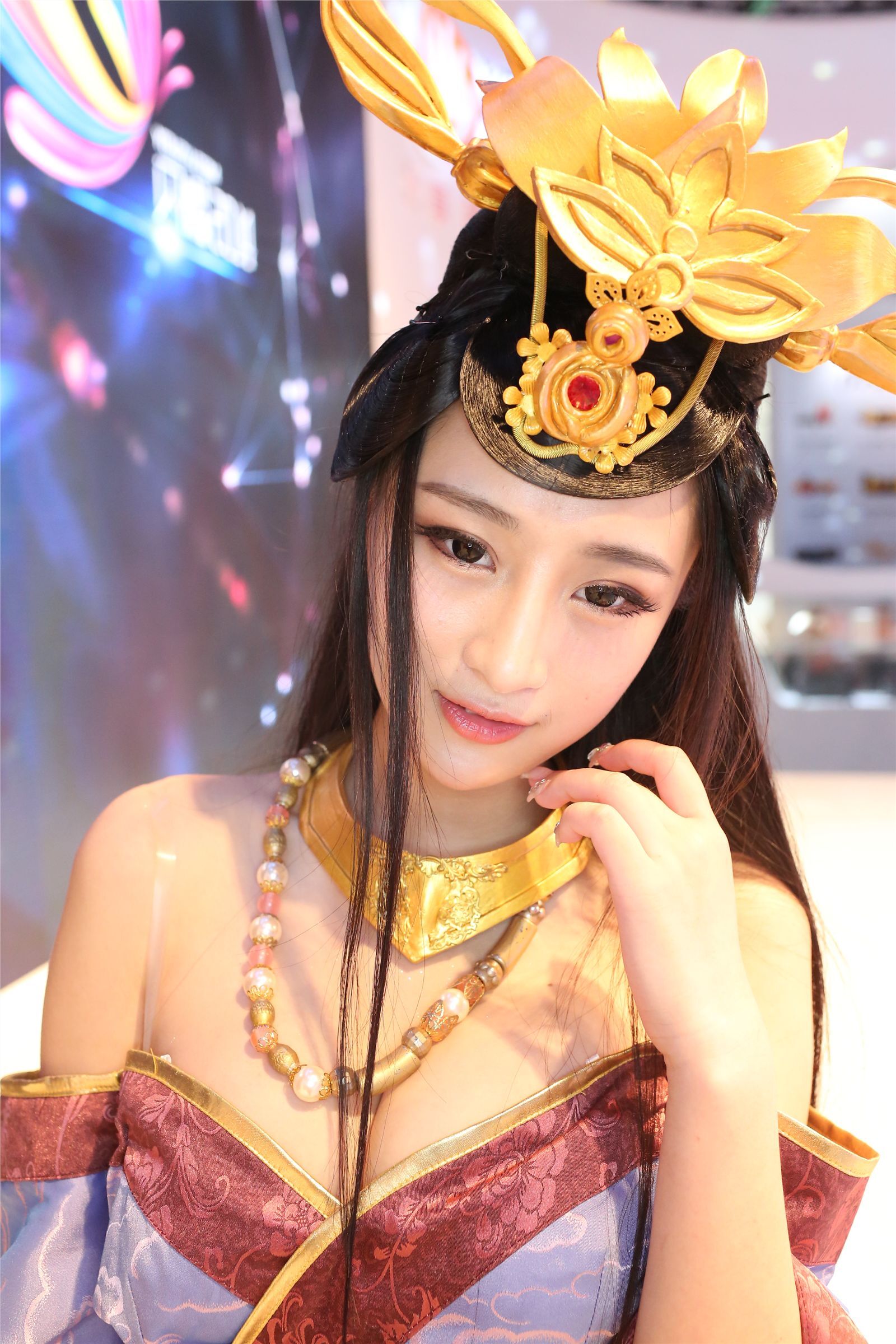 Chinajoy2014游族网络展台女神超清合集 1